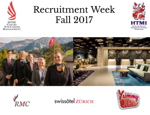 Recruitment Week Fall 2017 – Swissôtel Zürich